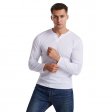 Fashion Mens Slim Fit Fitness Long Sleeve T-Shirts