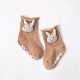 1 Pcs Chaussettes Pour Enfants Poupées De Dessin Animé Mignon Chaussettes De Bébé - Lapin