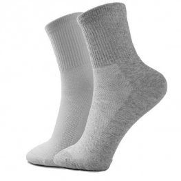 1 Pcs Mesh Respirant Short Low Cut Cheville pour Chaussettes Hommes - Gris