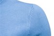 Nouveaux chandails épais pour hommes à col roulé d'hiver Couleur unie décontractée