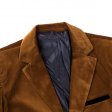 Hombres Slim Fit Otoño Invierno Chaqueta Abrigo Negocios Outwear